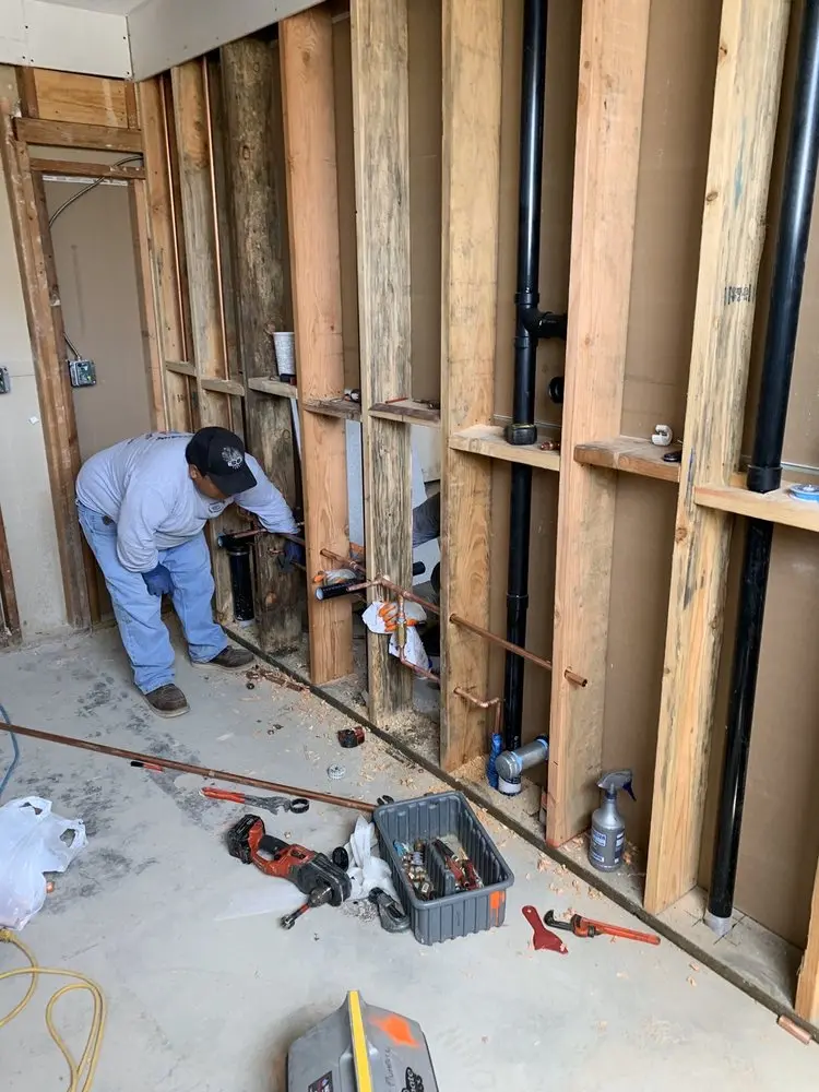 Commercial rough-in plumbing for Water Heater Replacement in Martins Creek Junction